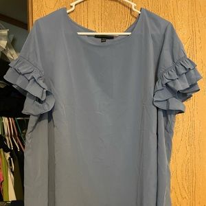 Pale blue Lane Bryant Blouse